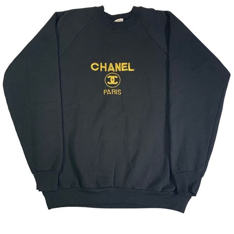 chanel no 9 sweatshirt|Chanel cardigan sweatshirt.